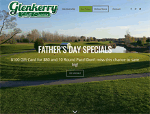 Tablet Screenshot of golfglenkerry.com